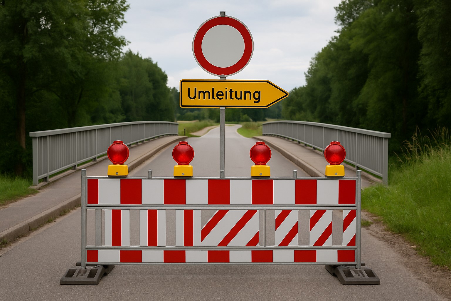 Foto Sperrung Mitterhof