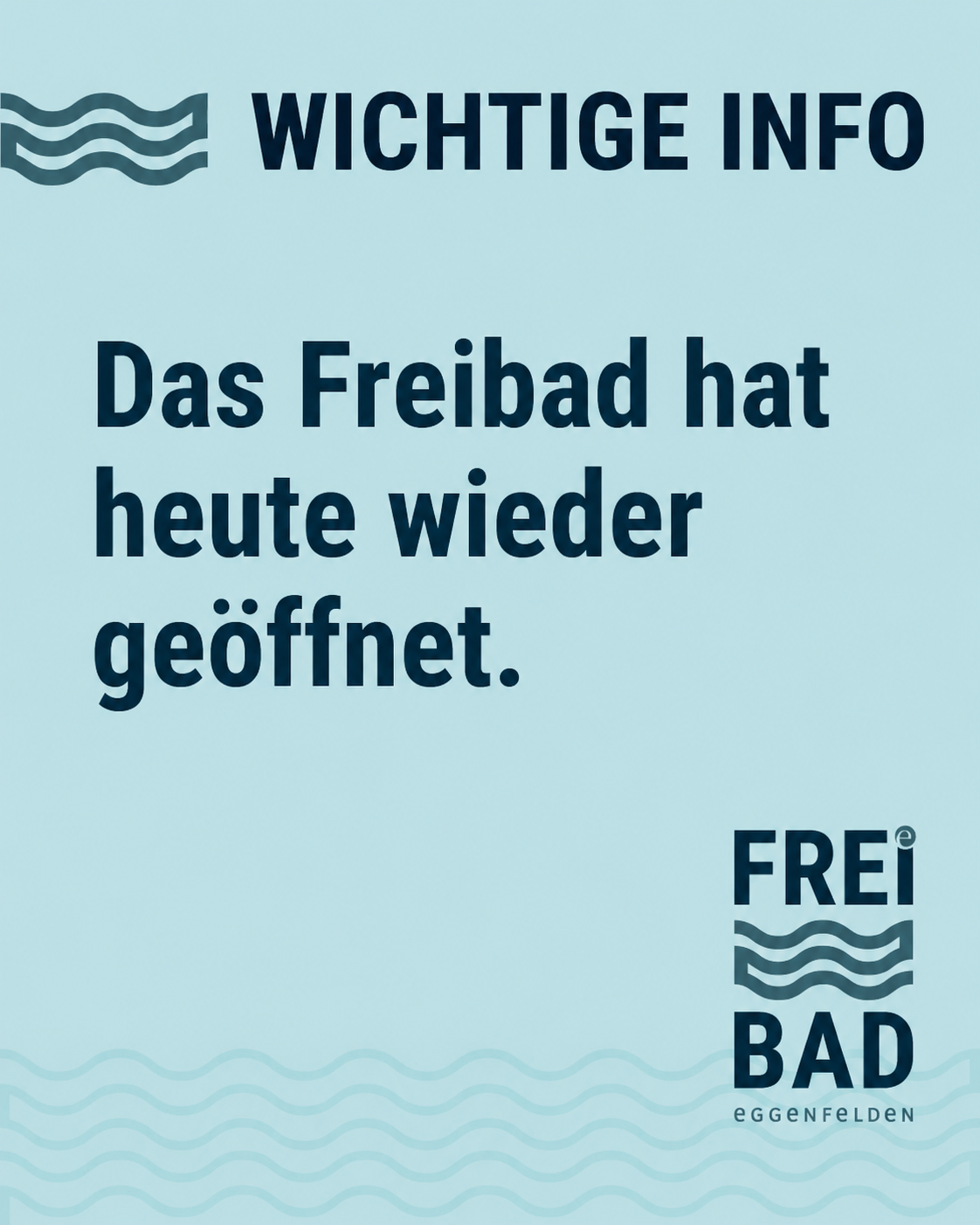Freibad Logo