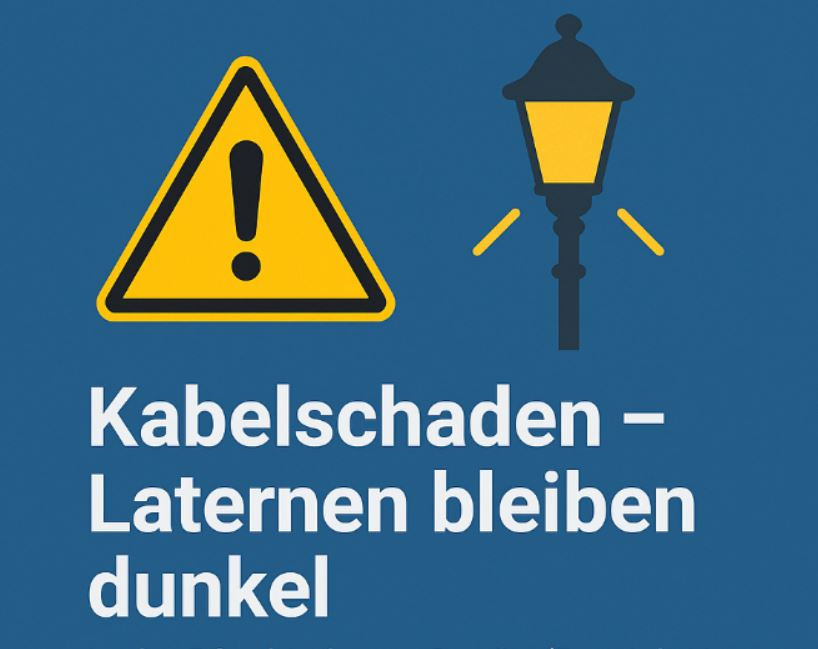 Pressemitteilung Laternenausfall